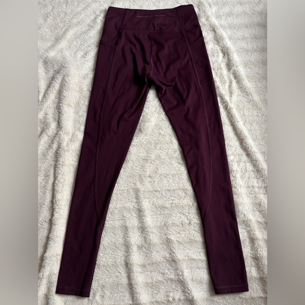 Victoria's Secret High-Rise Leggings w/ Pockets 8 Medium Women's Activewear - Picture 6 of 9